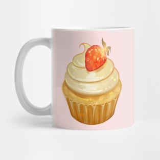 Strawberry Vanilla Cupcake Mug